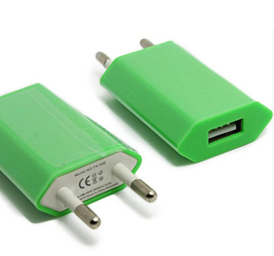 Зарядни Зарядни 220 v Зарядно USB 220V универсално модел Apple зелено
